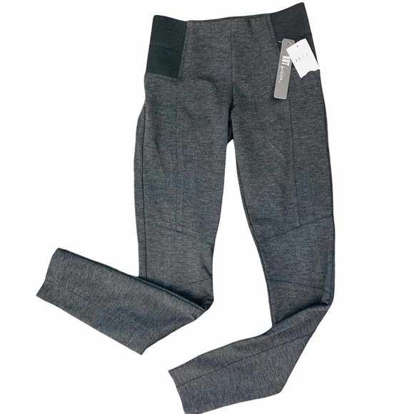 NWT KUT Gray ponte stretch leggings SMALL 2540 - Picture 4 of 8